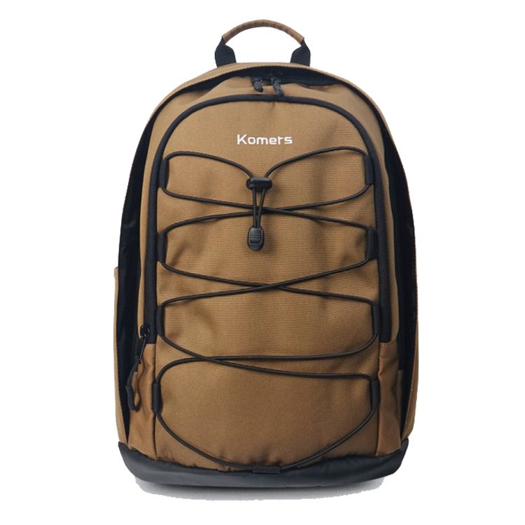 Custom laptop backpack with complete product view