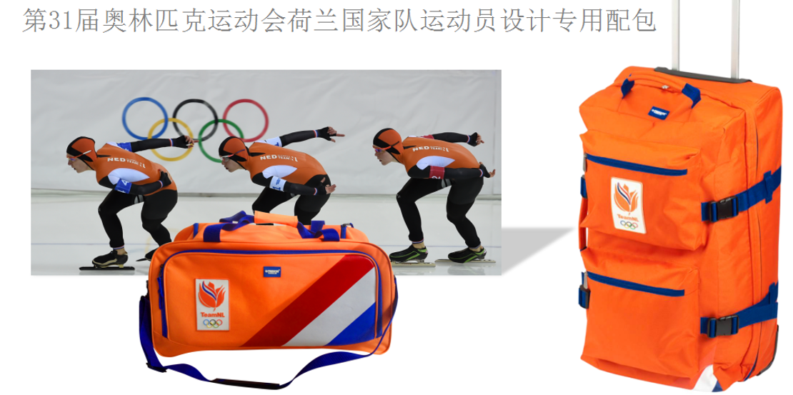 Custom Olympic team sports bag project