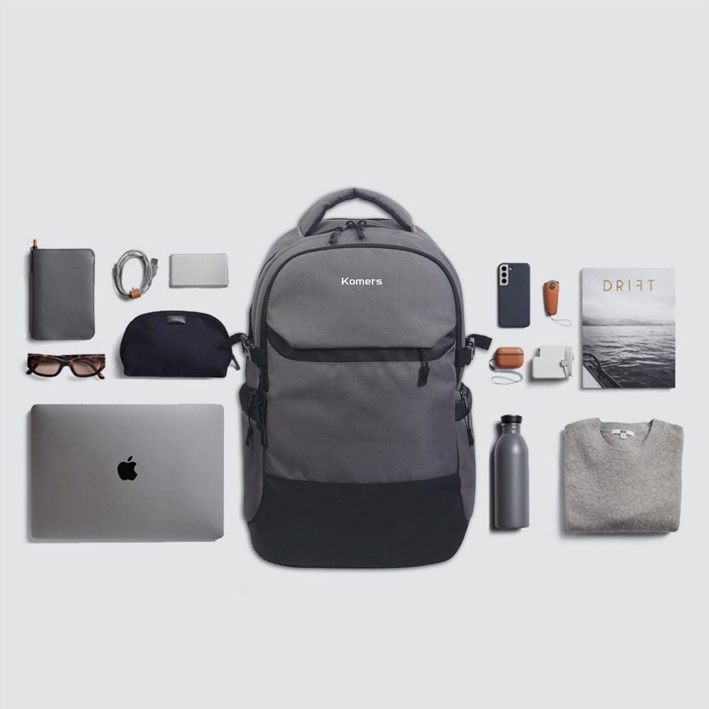 Custom business backpack with laptop storage