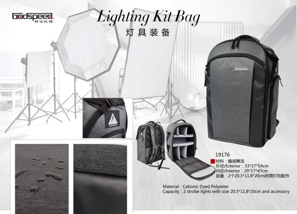 Godspeed Broadcast and Lighting Equipment Bags - original company photograph 1
