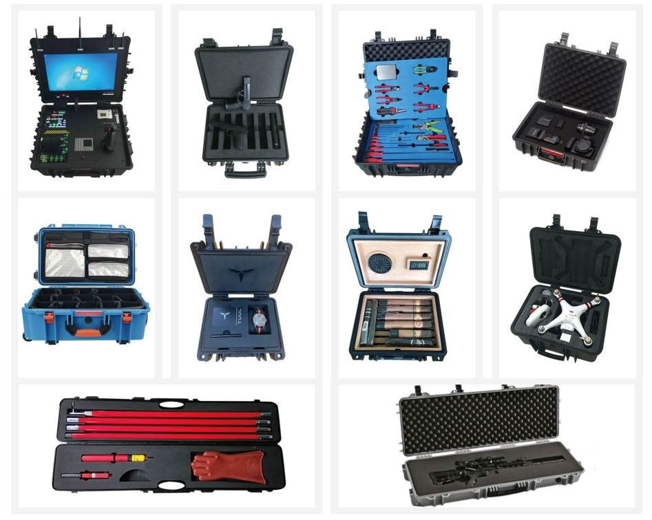 Fitted Instrument and Equipment Cases - original company photograph 1