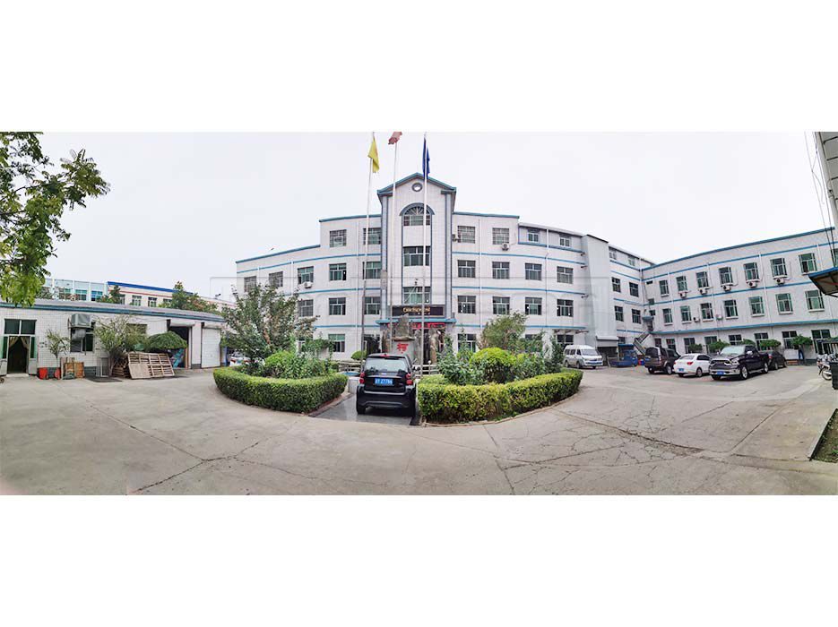 Guangshun Bags factory campus in Gaobeidian